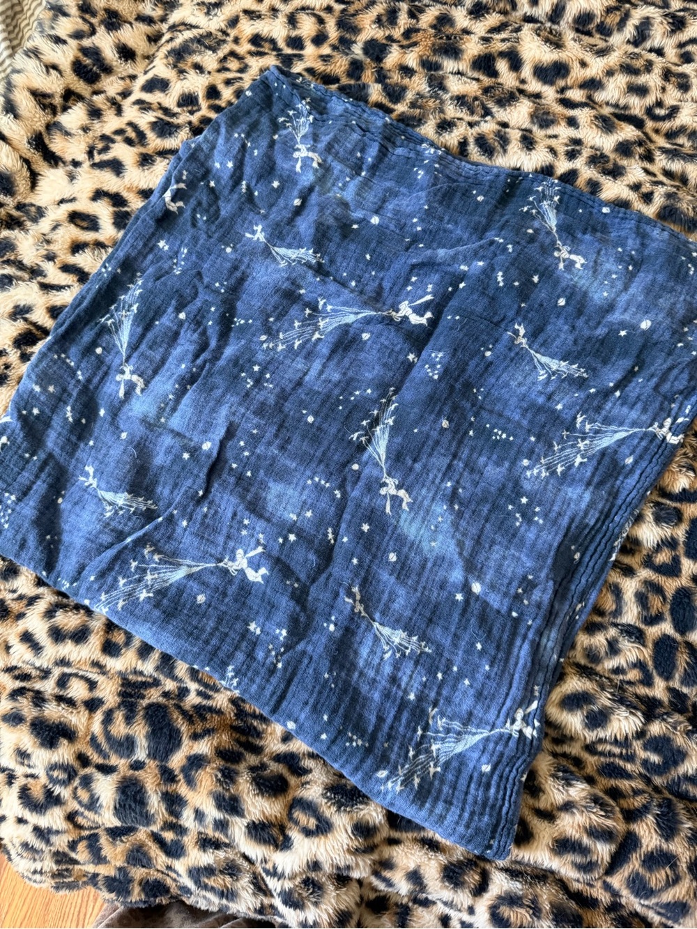 The Little Prince Muslin baby blanket Rare
